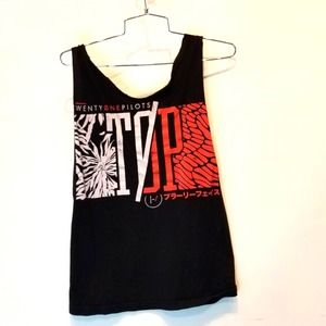 Twenty One Pilots Official Tank Top Concert T-Shirt Size M